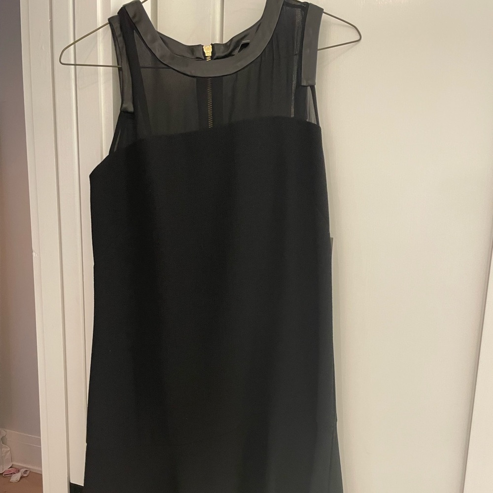 size 0.  Black with black leather accents